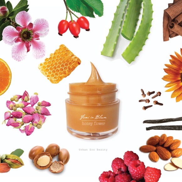 Natural Honey Nude Glow Organic Lip Gloss Plumper Treatment - Picture 2 of 14